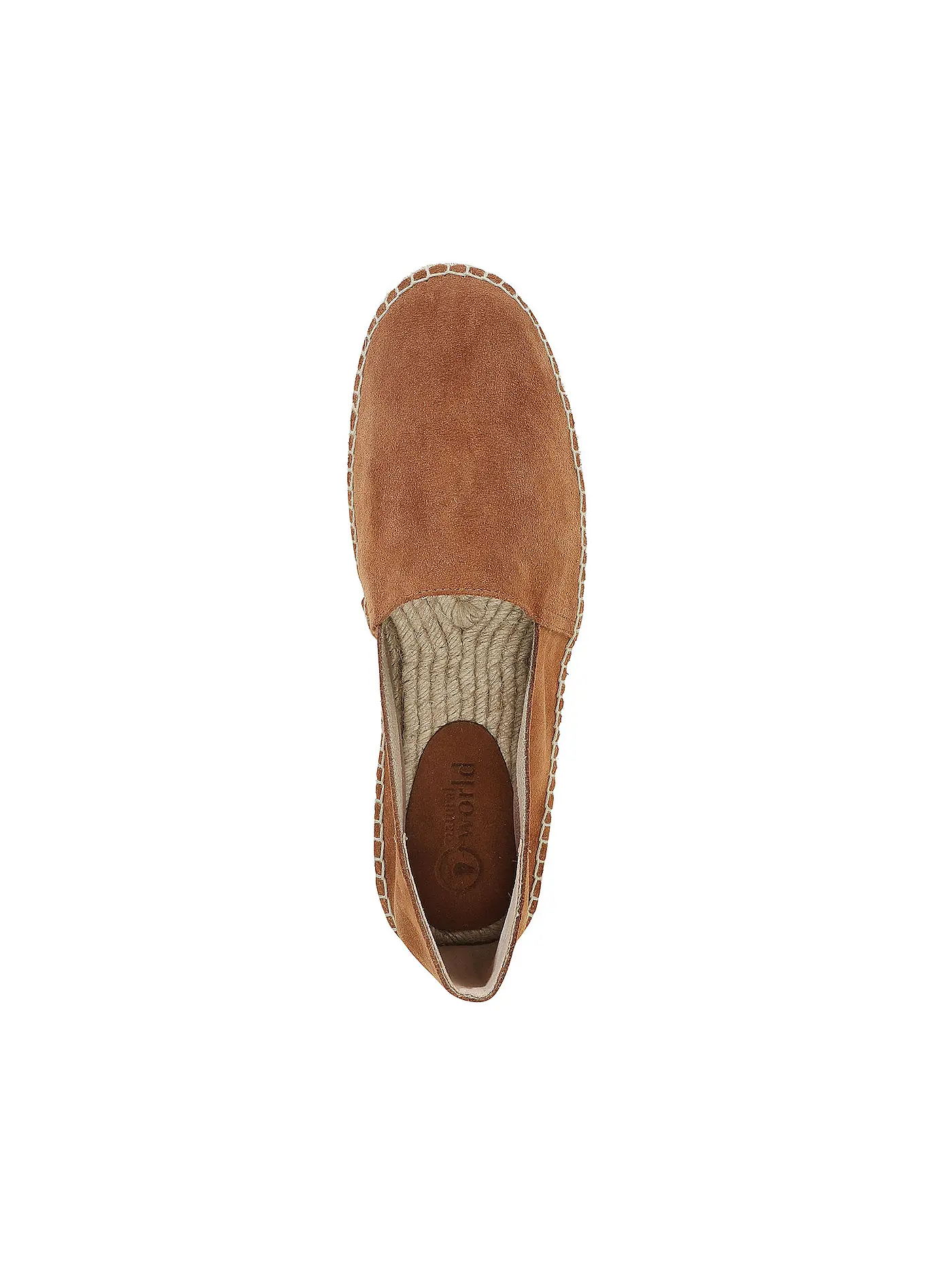NATURAL WORLD | Espadrilles CAMPING SUEDE | braun